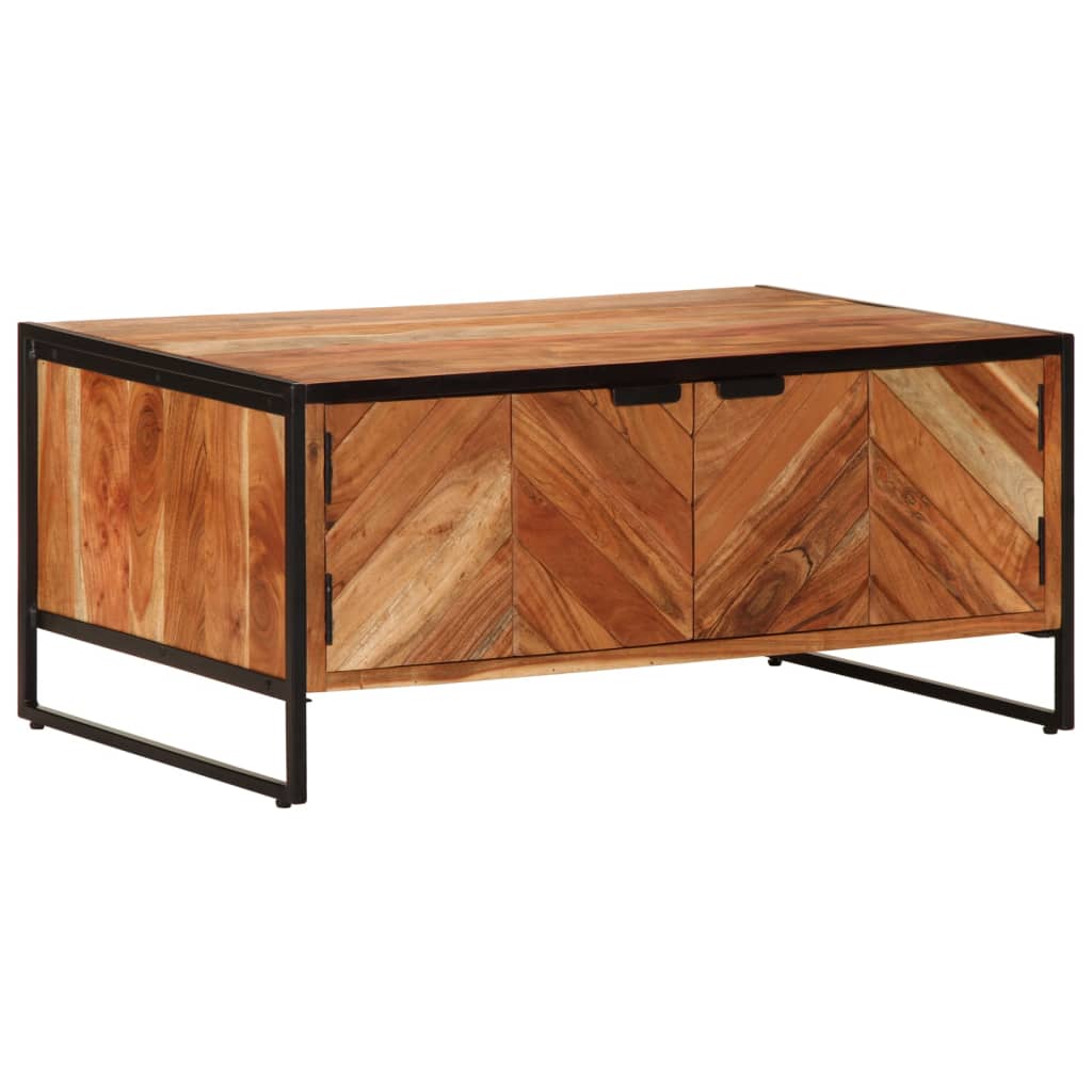 Coffee table 90x55x40 cm solid acacia wood