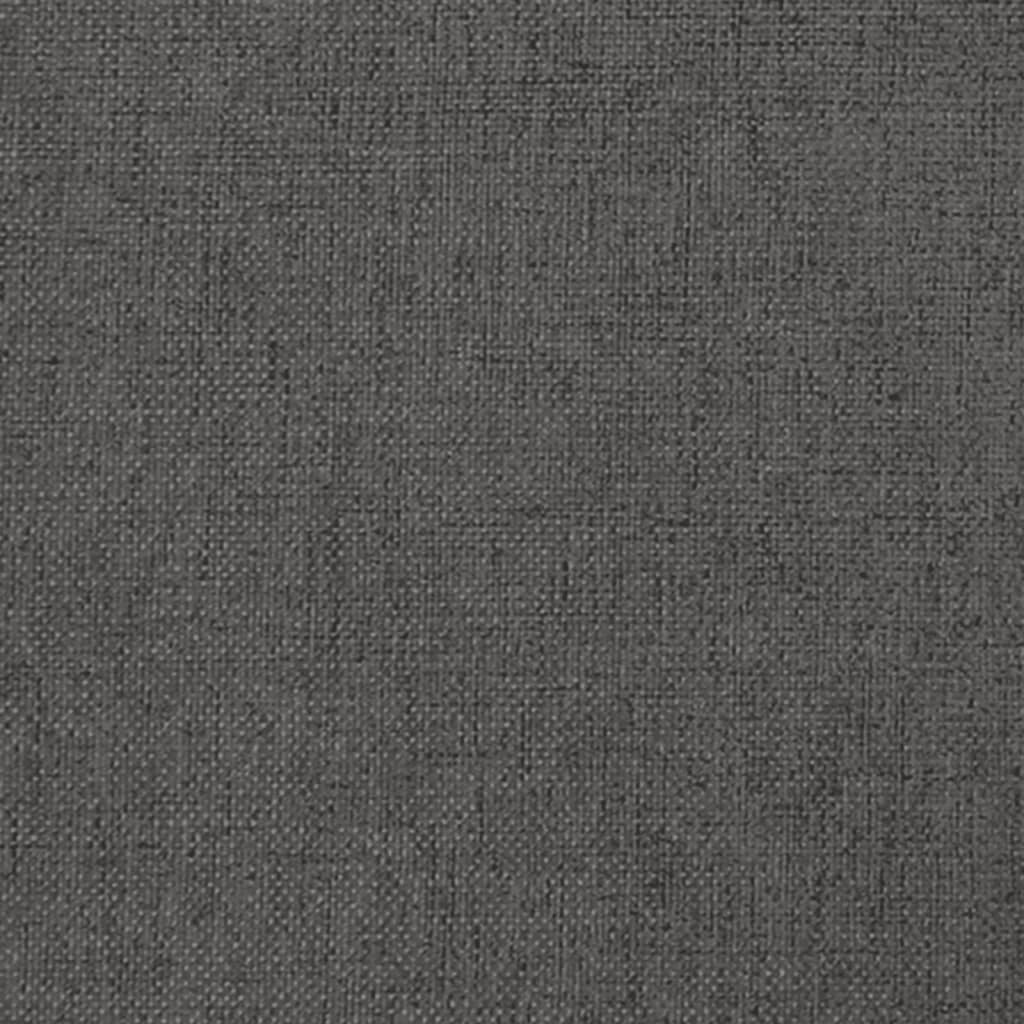 Canapé lit 2 places tissu gris foncé