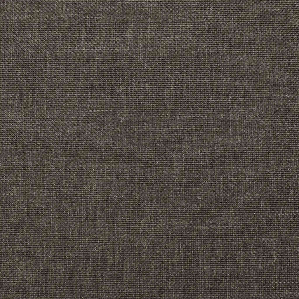 Canapé convertible 2 places avec 2 coussins en tissu marron