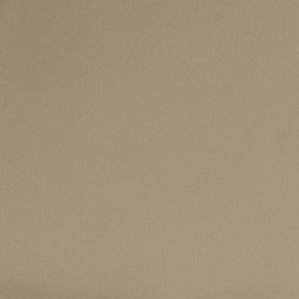 Canapé lit 2 places simili cuir marron cappuccino