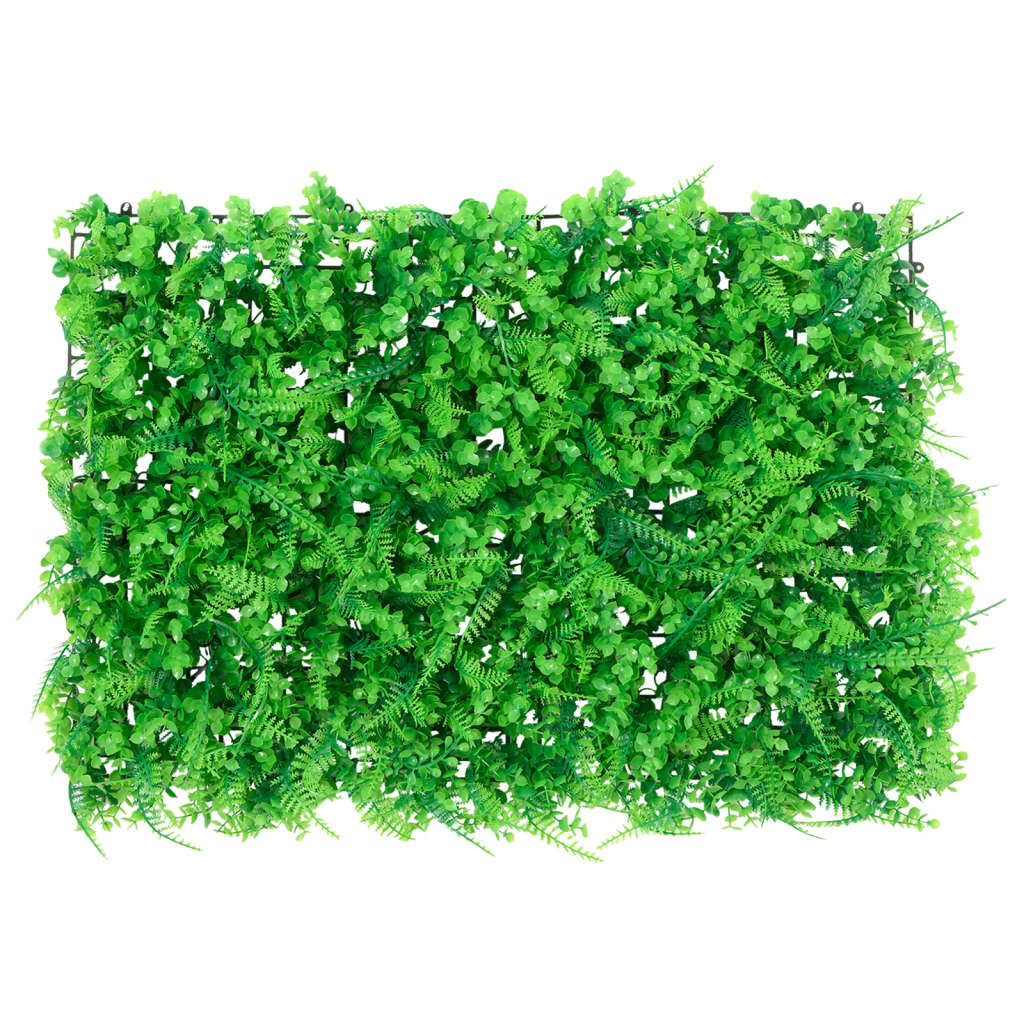 Fern Leaf Privacy Screen Artificial 6 pcs. Green 40x60 cm