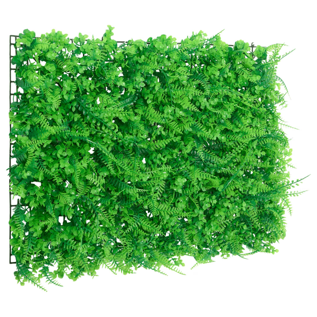 Fern Leaf Privacy Screen Artificial 6 pcs. Green 40x60 cm