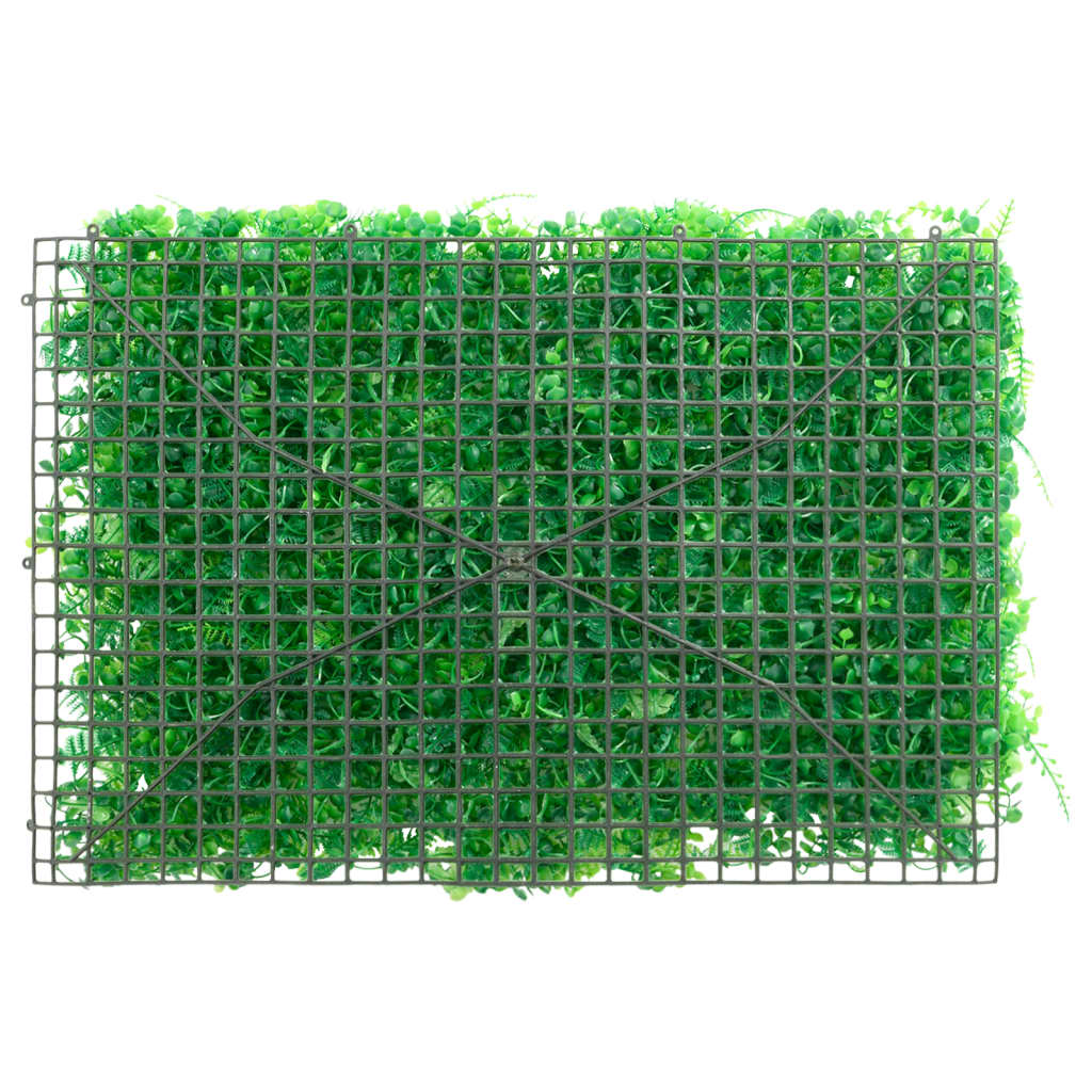 Fern Leaf Privacy Screen Artificial 6 pcs. Green 40x60 cm