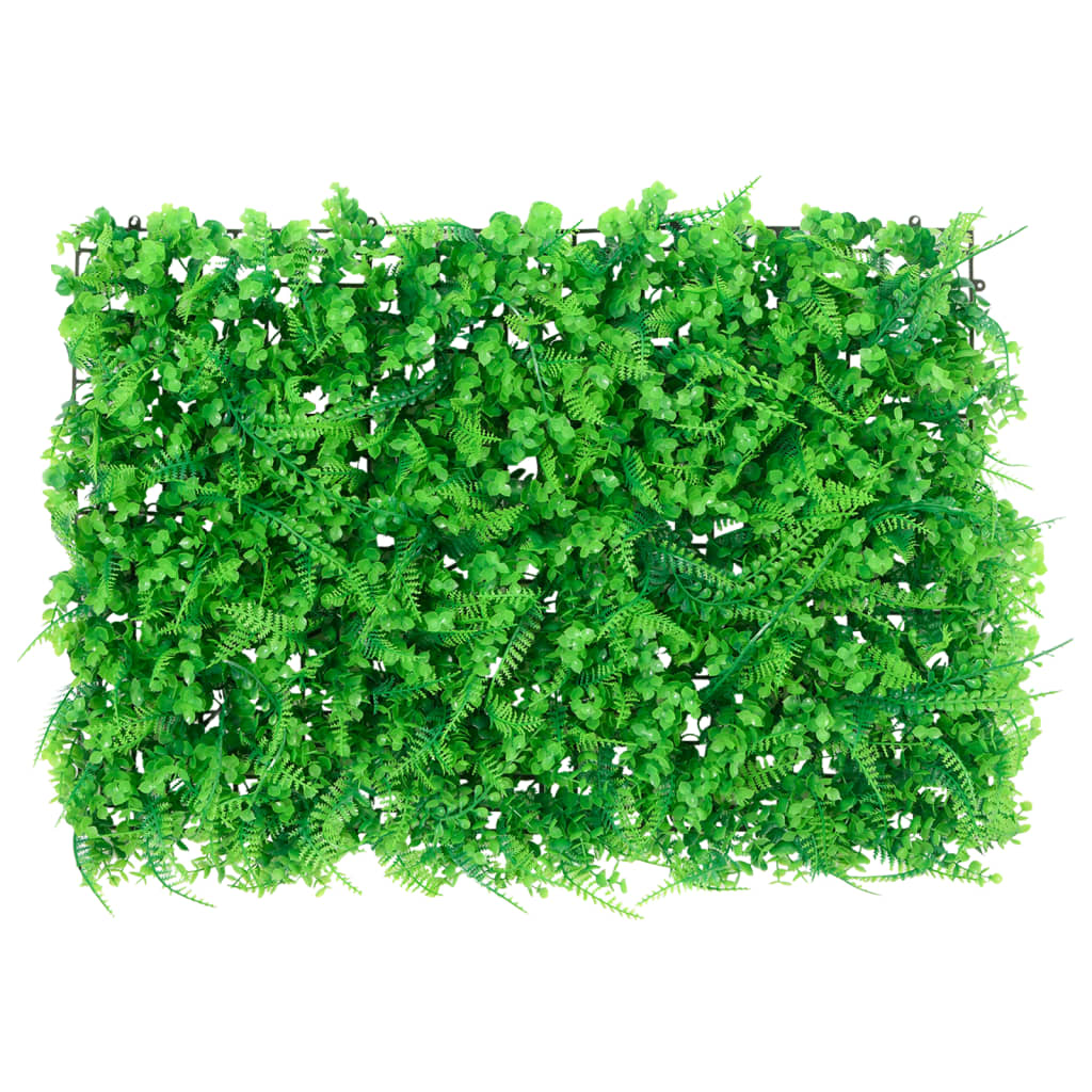 Fern Leaf Privacy Screen Artificial 24 pcs. Green 40x60 cm