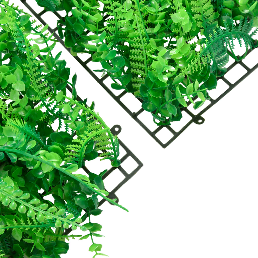 Fern Leaf Privacy Screen Artificial 24 pcs. Green 40x60 cm