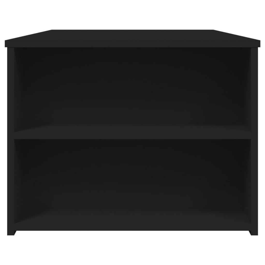 Coffee Table Black 102x55x42 cm Wood Material