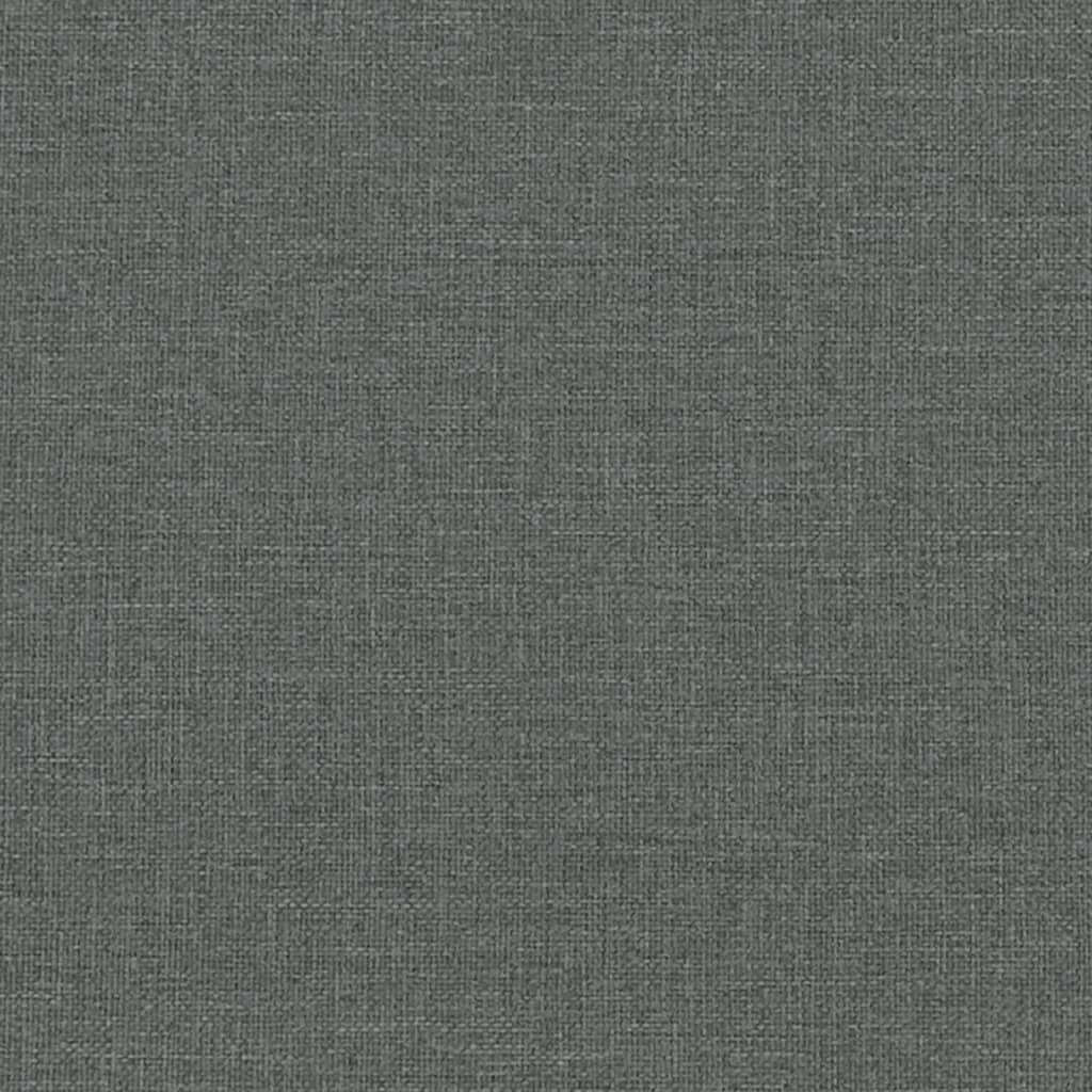 Fauteuil tissu gris foncé