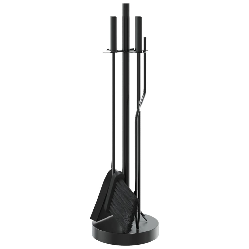 5-piece fireplace tool set 18x66 cm steel