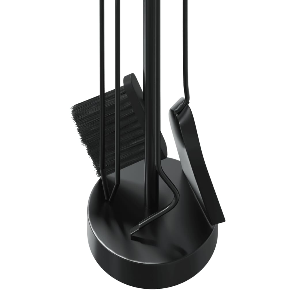 5-piece fireplace tool set 18x66 cm steel