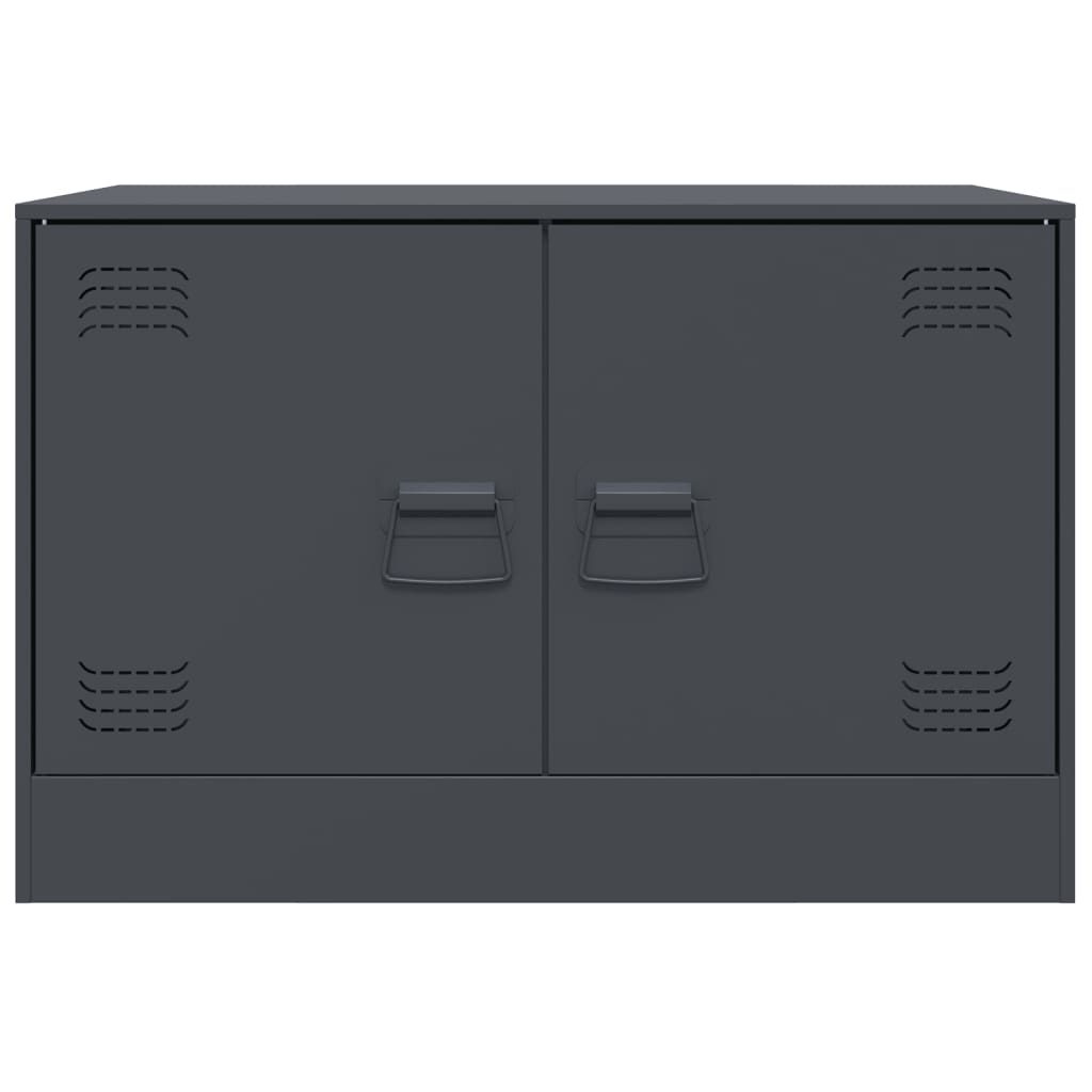 Meubles TV 2 pcs. Anthracite 67x39x44 cm en acier