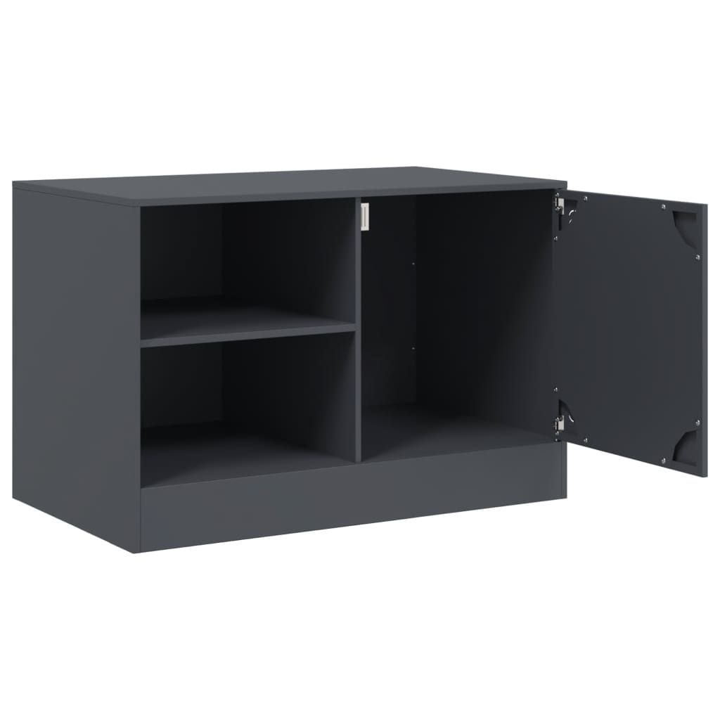 Meubles TV 2 pcs. Anthracite 67x39x44 cm en acier