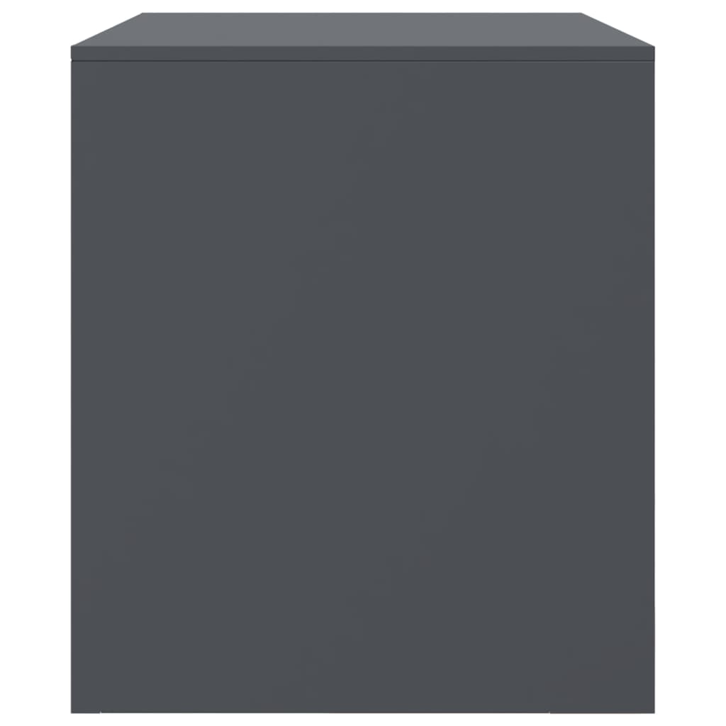 Meubles TV 2 pcs. Anthracite 67x39x44 cm en acier
