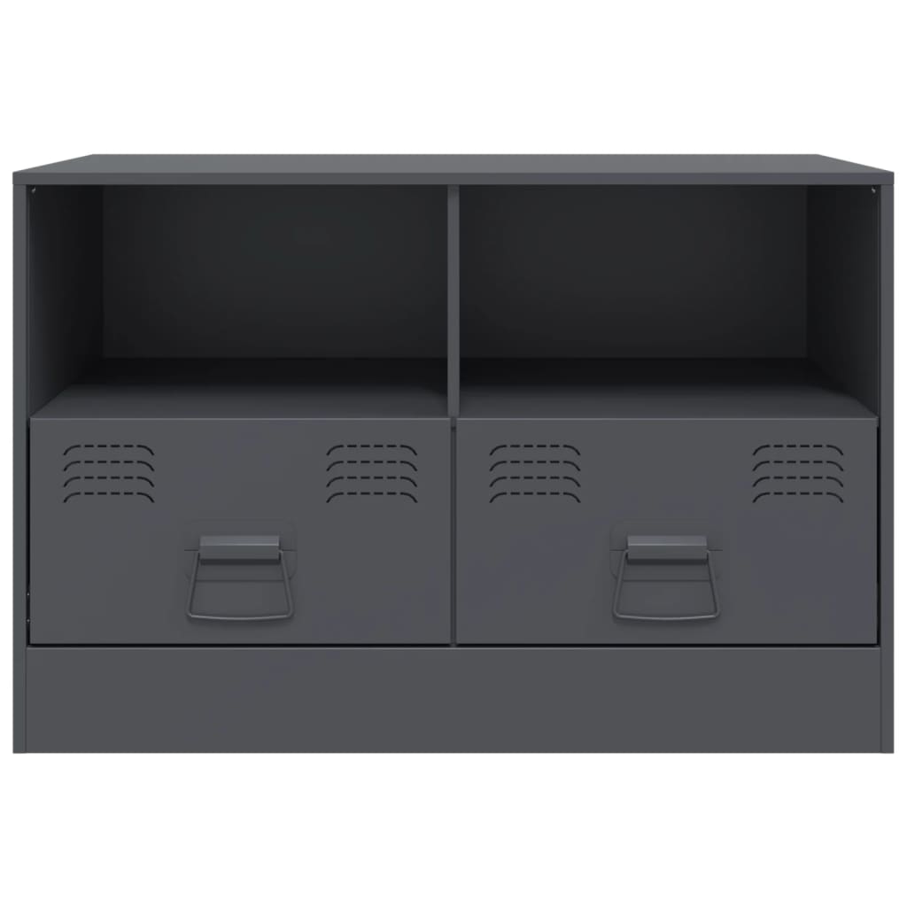 Meubles TV 2 pcs. Anthracite 67x39x44 cm en acier