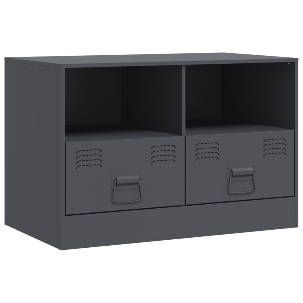 Meubles TV 2 pcs. Anthracite 67x39x44 cm en acier
