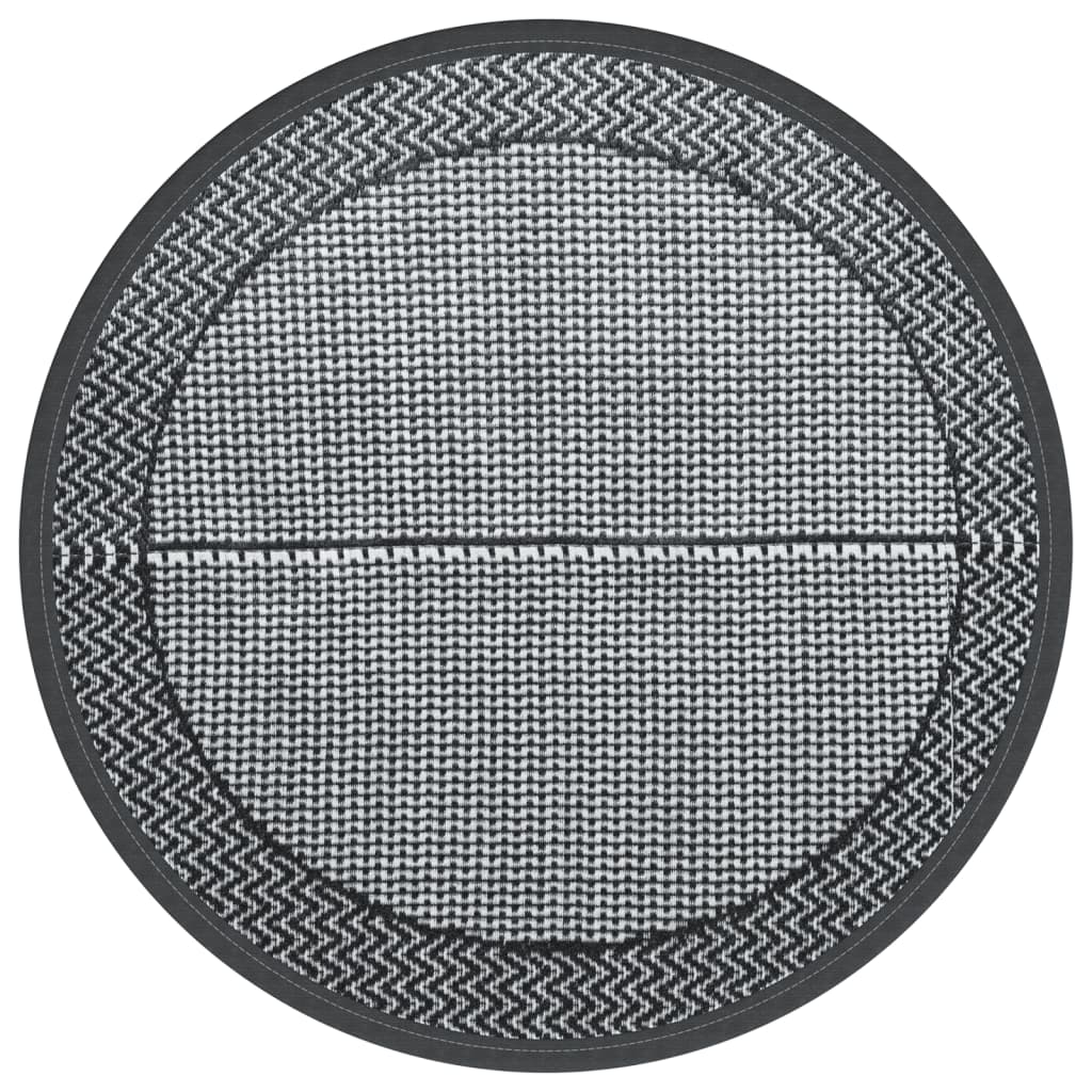 Outdoor carpet ARAKIL gray Ø200 cm PP