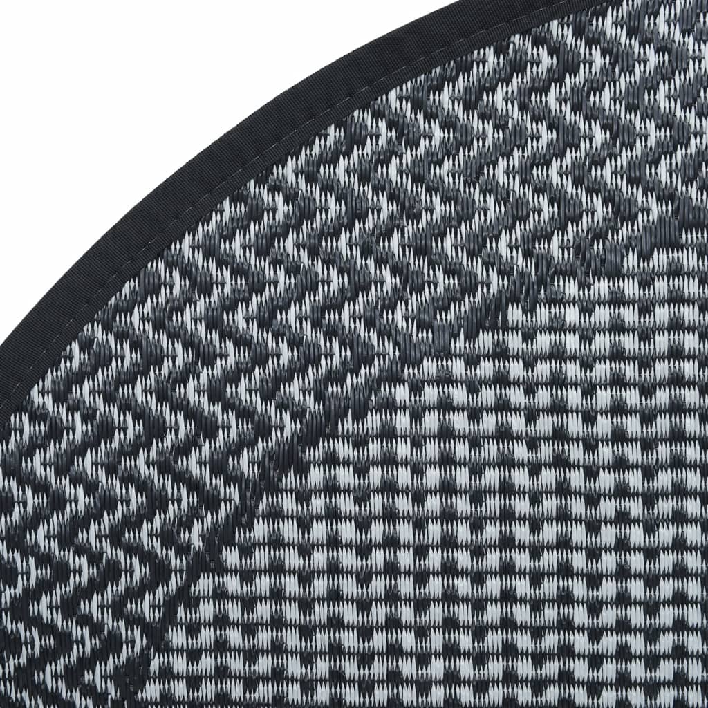 Outdoor carpet ARAKIL gray Ø200 cm PP