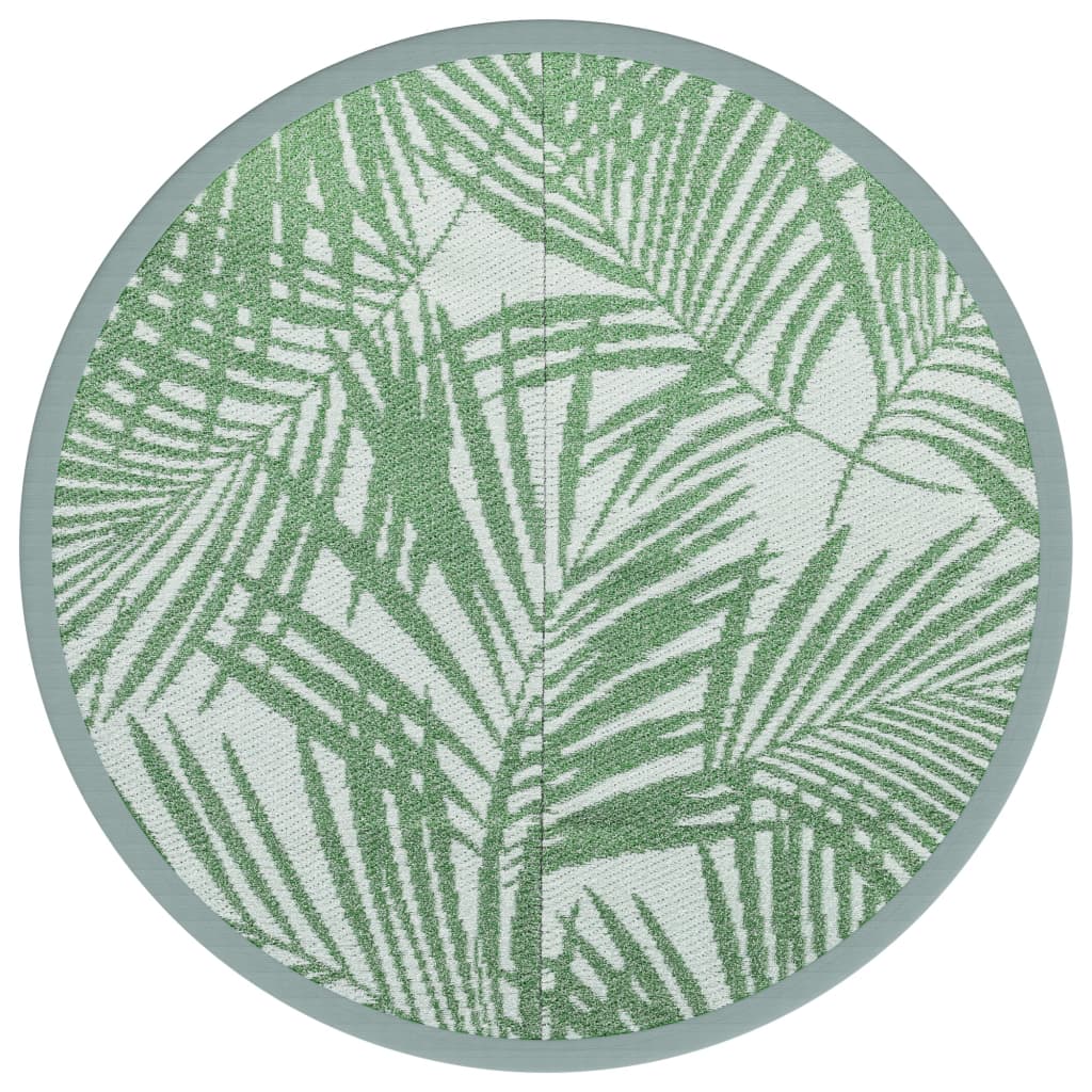 Outdoor-Teppich ARAKIL Grün Ø160 cm PP