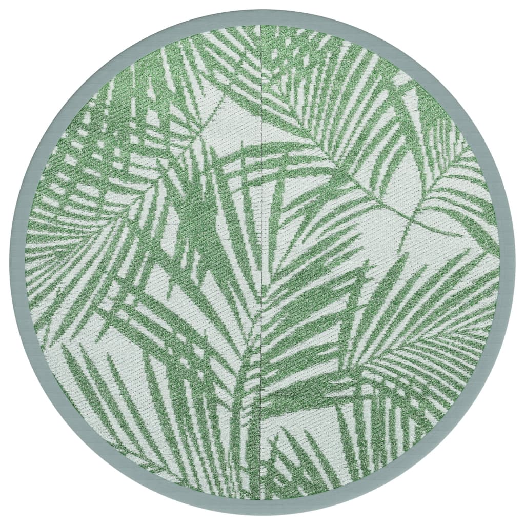 Outdoor-Teppich ARAKIL Grün Ø200 cm PP