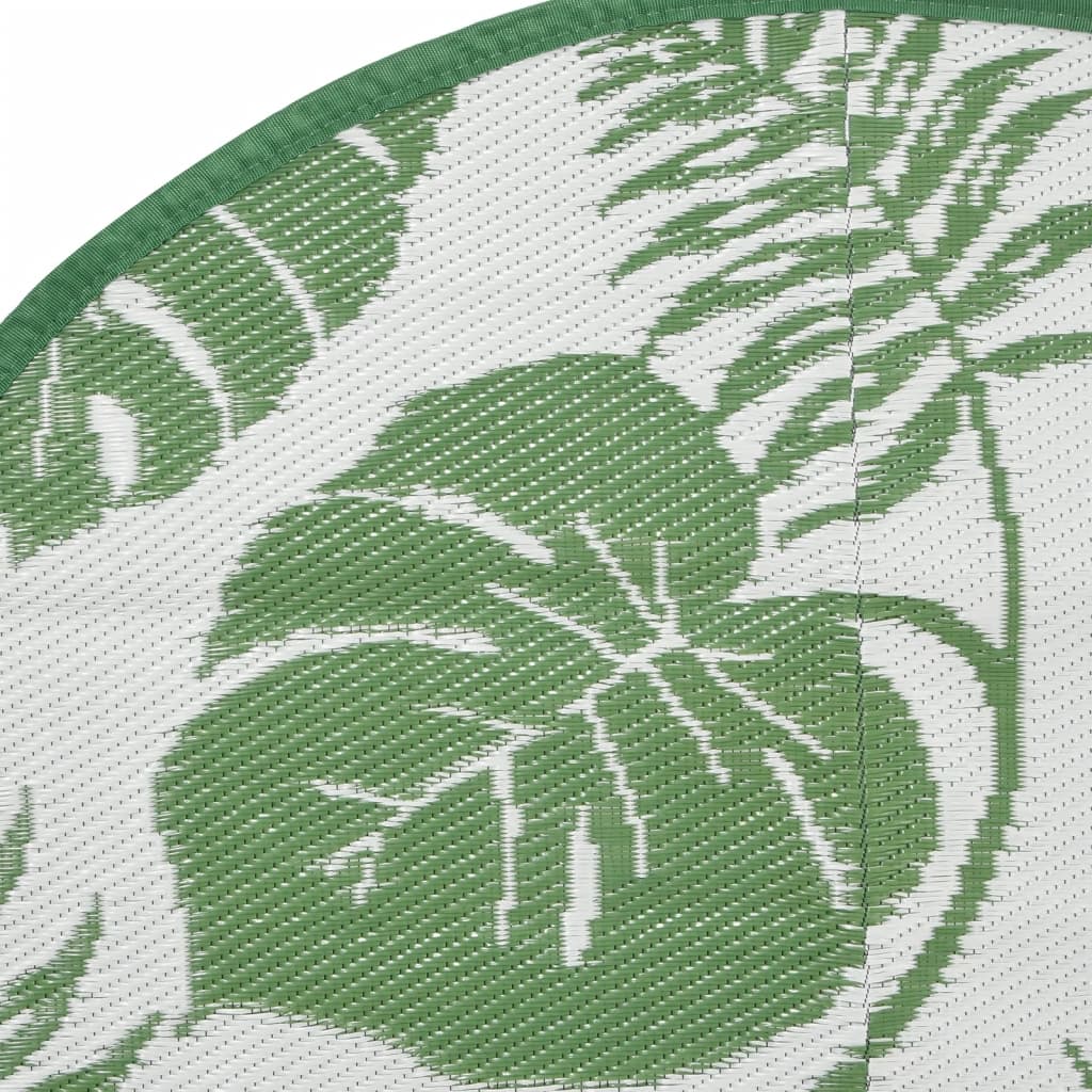Outdoor-Teppich ARAKIL Grün Ø120 cm PP