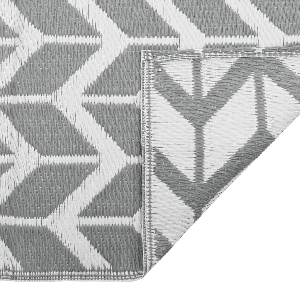 Outdoor-Teppich ARAKIL Grau 80x150 cm PP