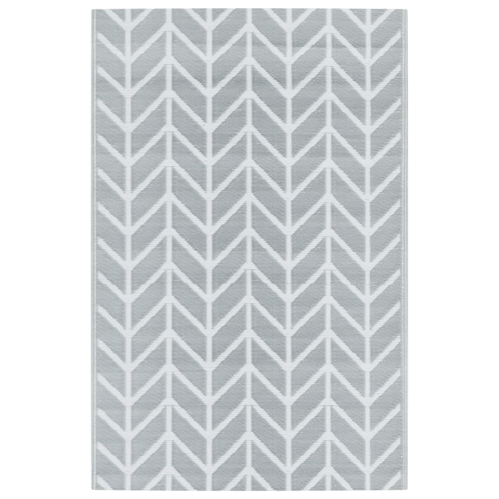Outdoor carpet ARAKIL gray 190x290 cm PP