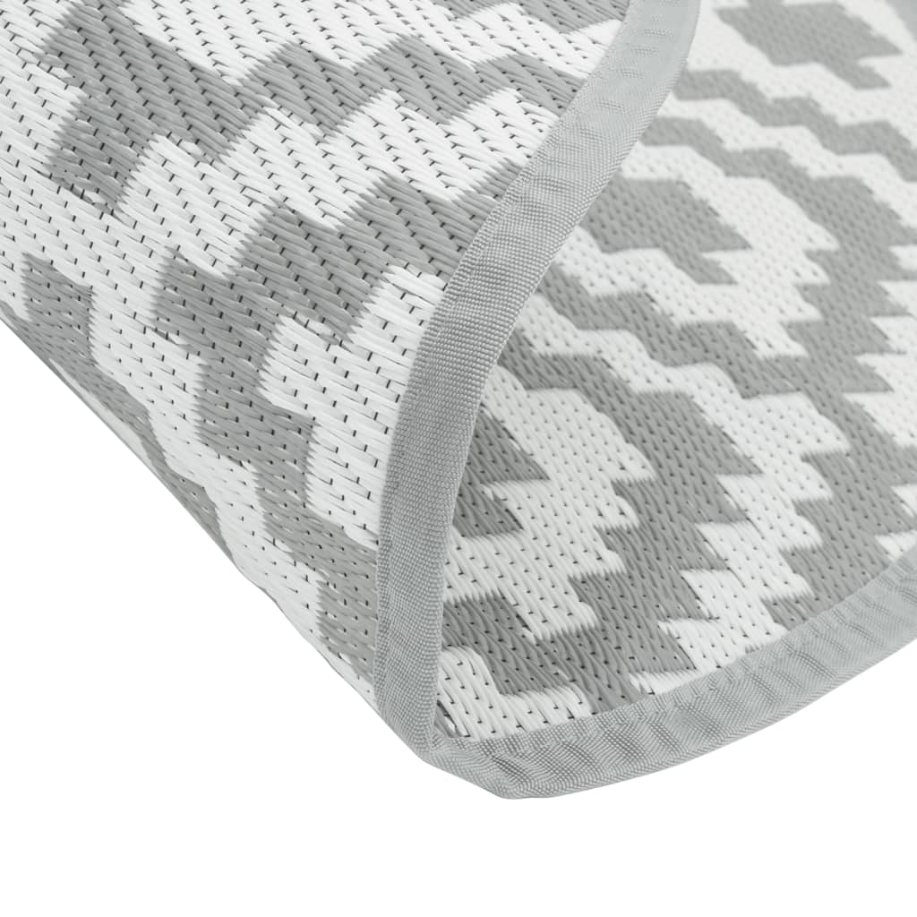 Outdoor-Teppich ARAKIL Grau Ø160 cm PP