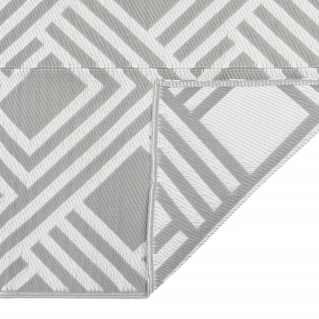 Outdoor carpet ARAKIL gray 80x150 cm PP