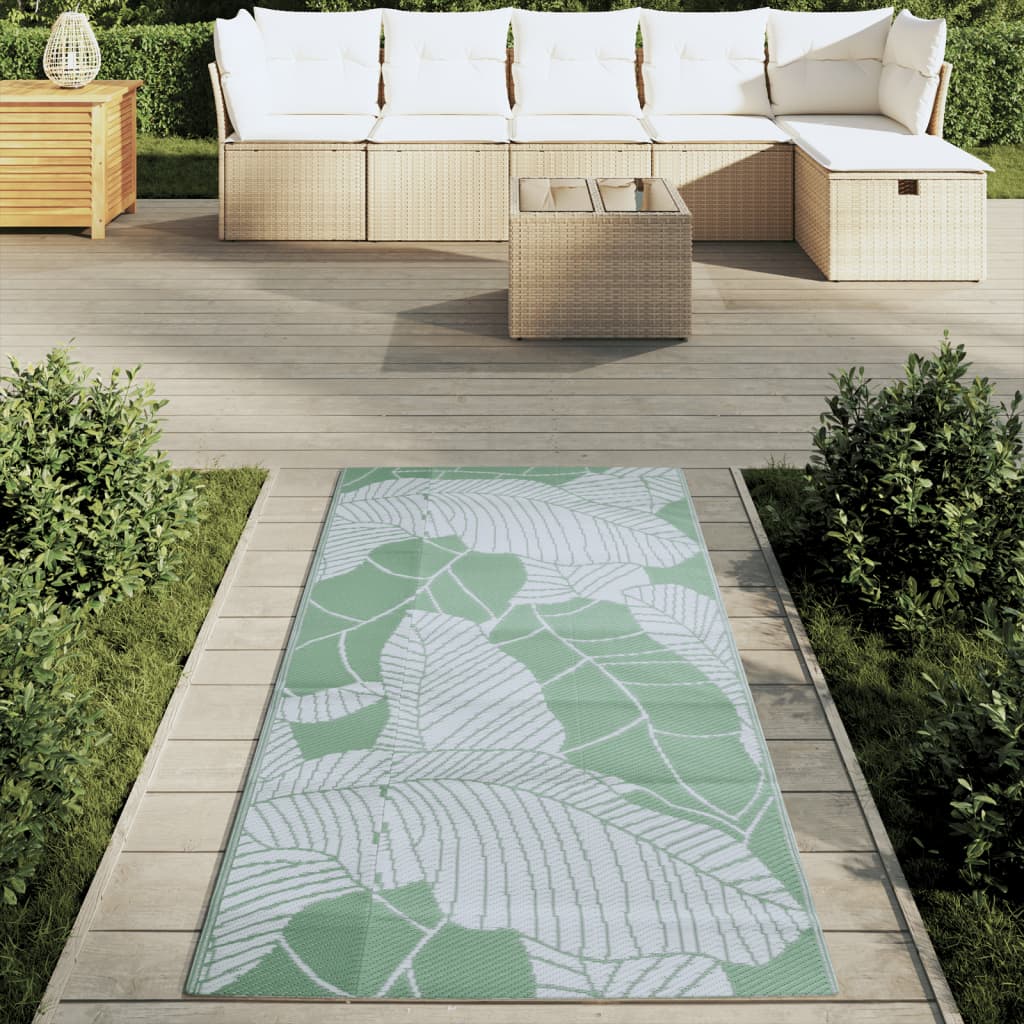 Outdoor carpet ARAKIL green 80x150 cm PP
