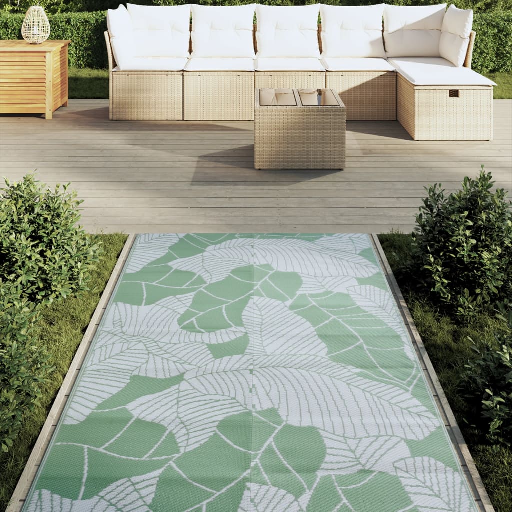 Outdoor rug ARAKIL Green 120x180 cm PP