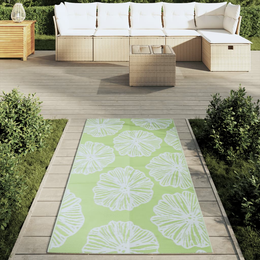 Outdoor carpet ARAKIL green 80x150 cm PP