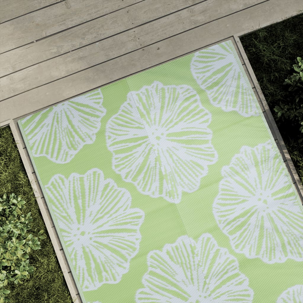 Outdoor rug ARAKIL Green 120x180 cm PP