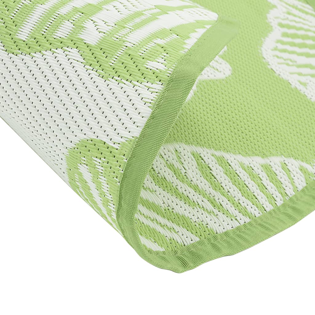 Outdoor rug ARAKIL Green Ø200 cm PP