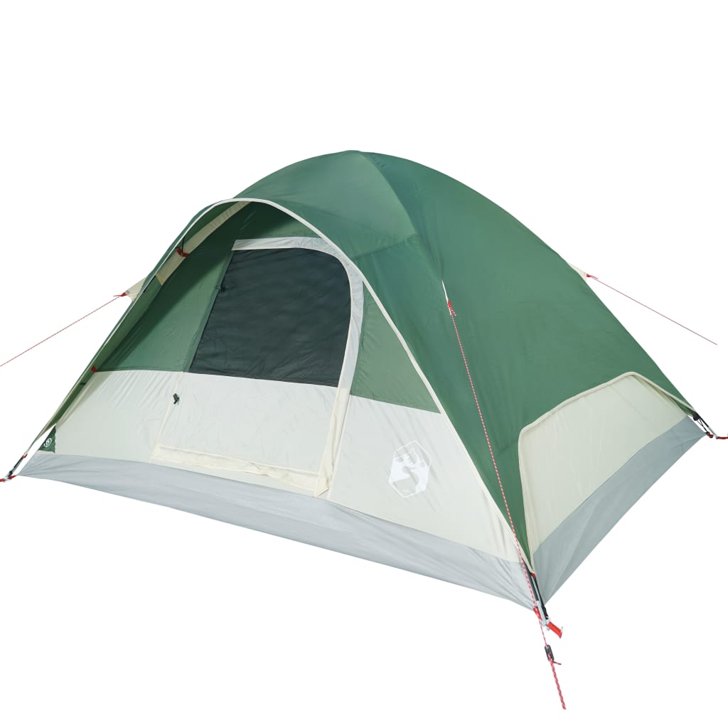Tente familiale dôme 6 personnes verte imperméable