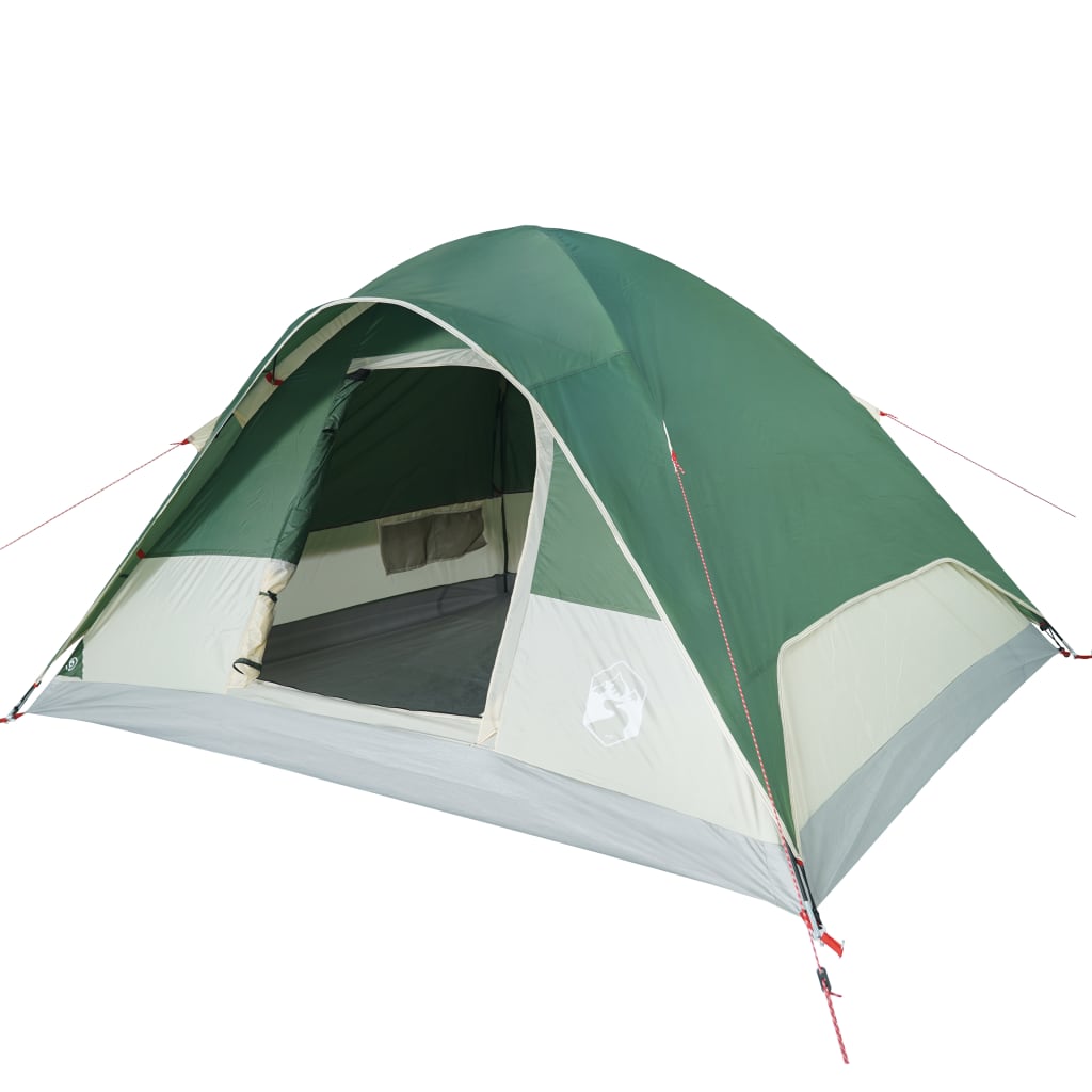 Tente familiale dôme 6 personnes verte imperméable