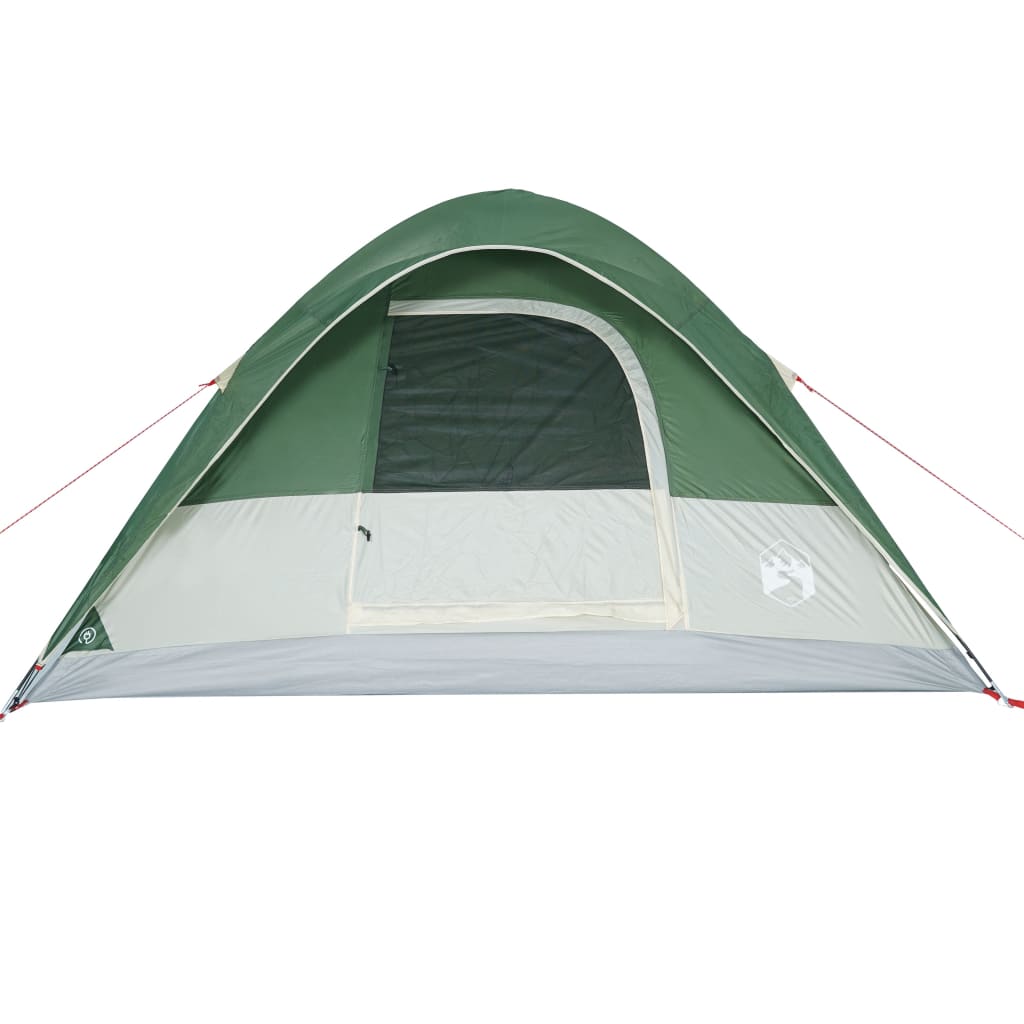 Tente familiale dôme 6 personnes verte imperméable