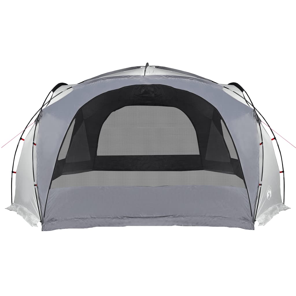 Tente de fête blanche et grise imperméable