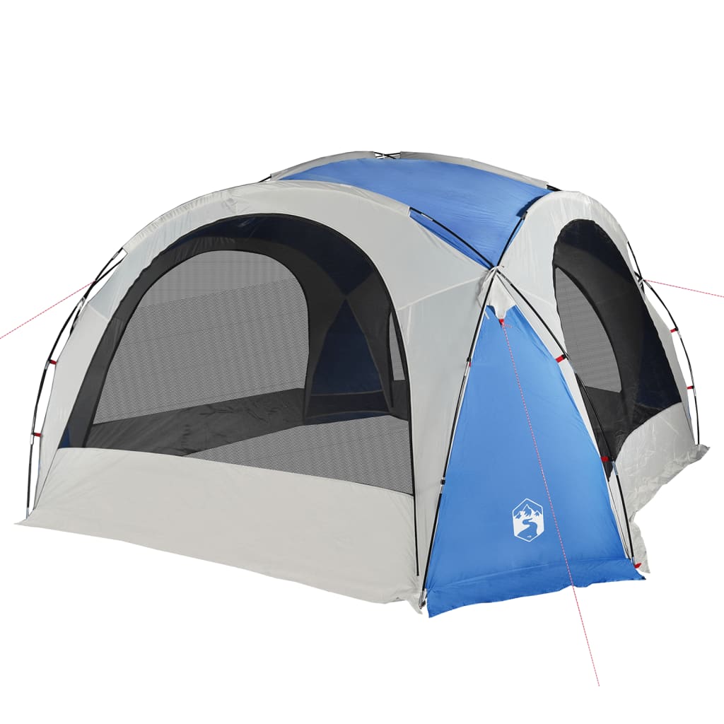 Tente de fête bleue imperméable