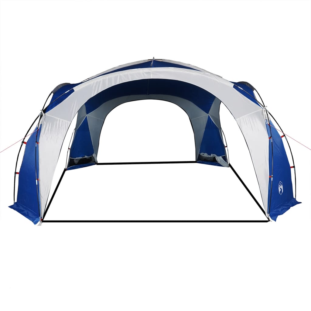 Tente de fête bleue imperméable
