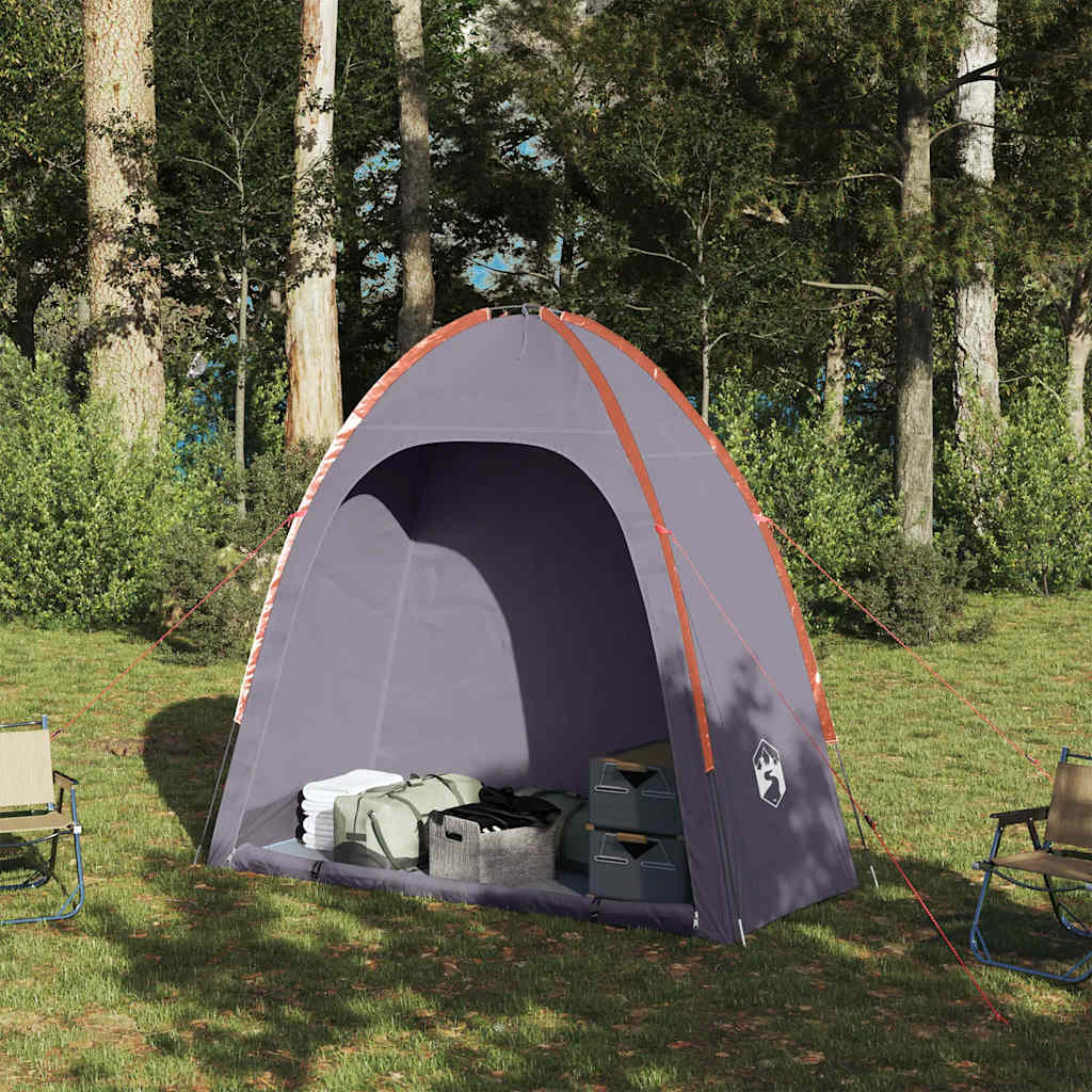 Side tent grey and orange waterproof