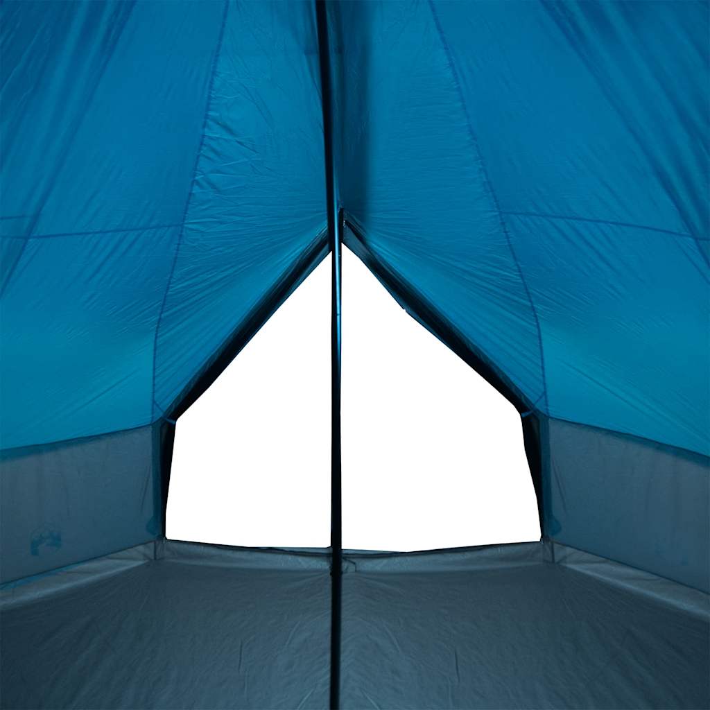Tipi Family Tent 8 Persons Blue Waterproof