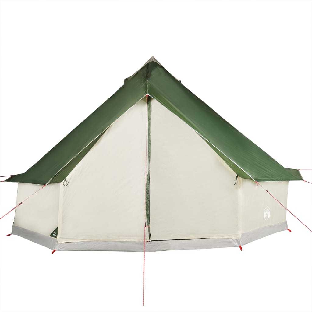 Tipi Family Tent 10 Persons Green Waterproof