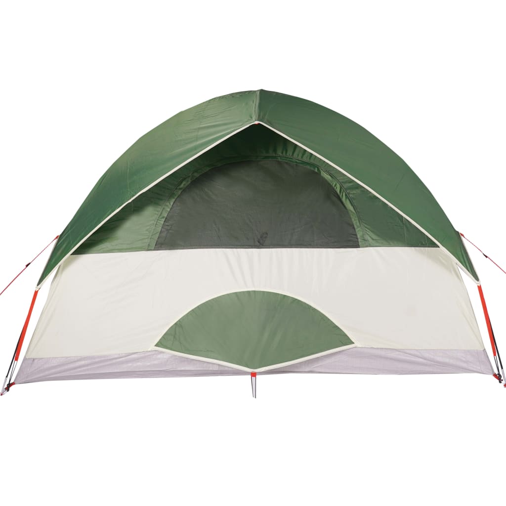 Tente familiale dôme 6 personnes verte imperméable