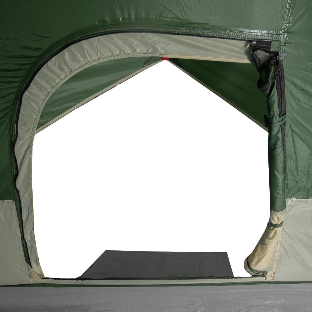 Tente familiale dôme 6 personnes verte imperméable