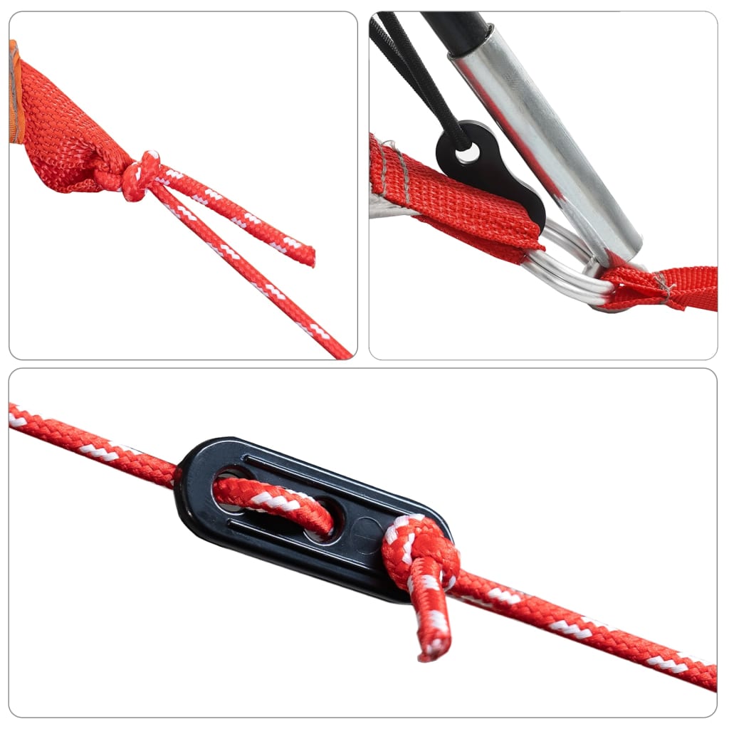 Camping Tent 8 Persons Blue Waterproof