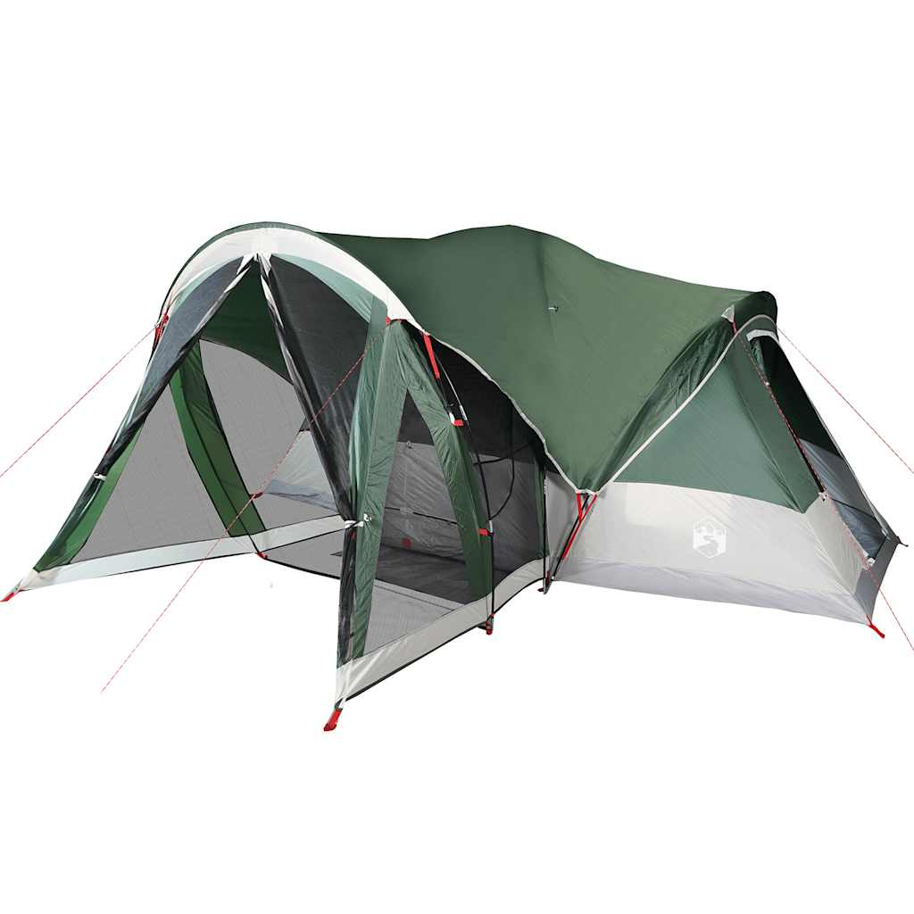 Tipi Family Tent 8 Persons Green Waterproof