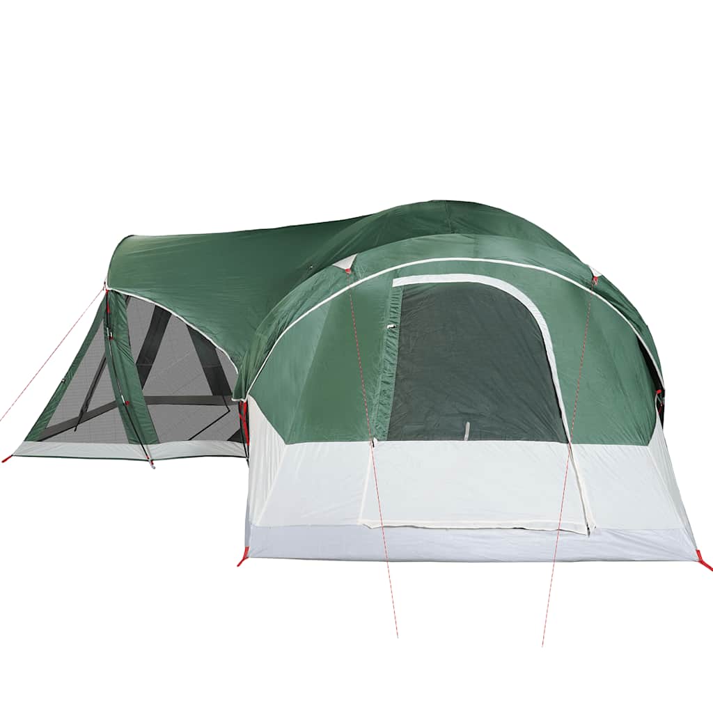 Tipi Family Tent 8 Persons Green Waterproof