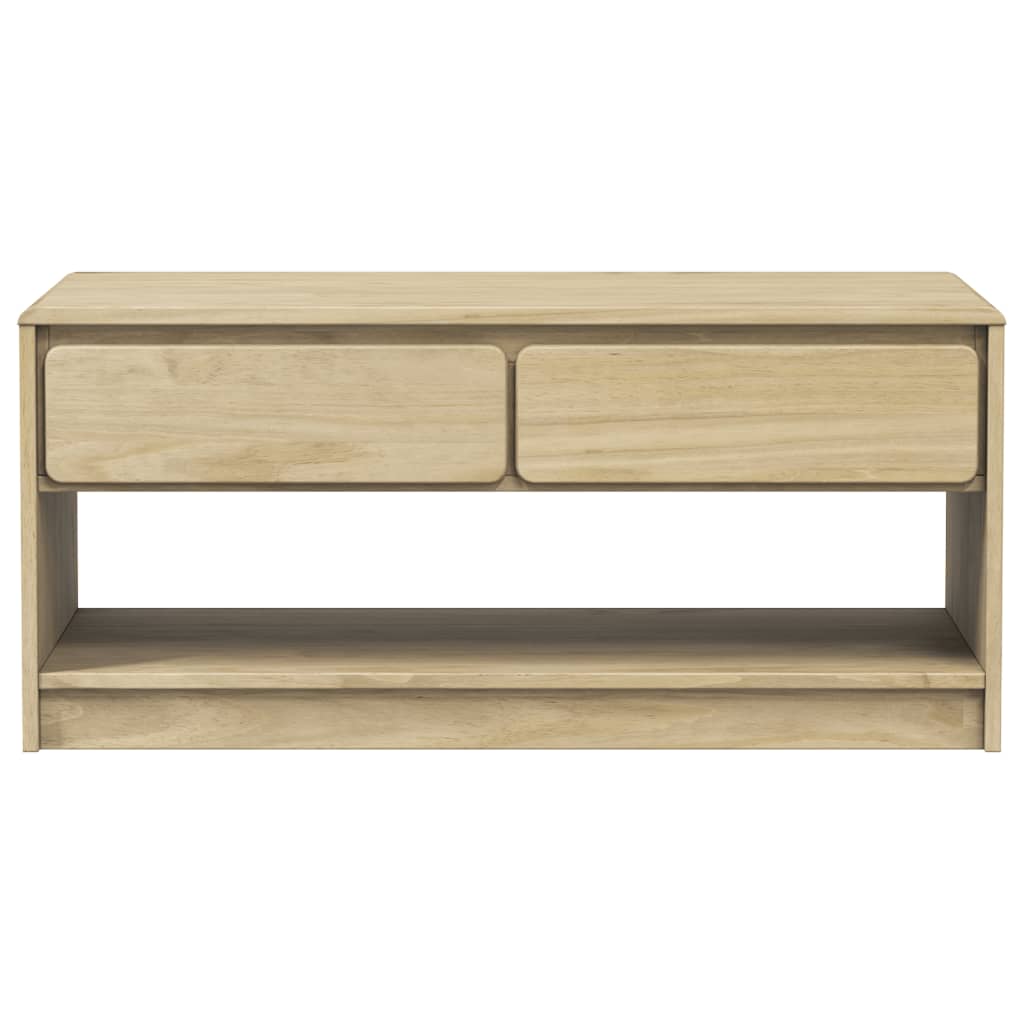 Coffee table SAUDA oak look 99x55x45 cm solid pine