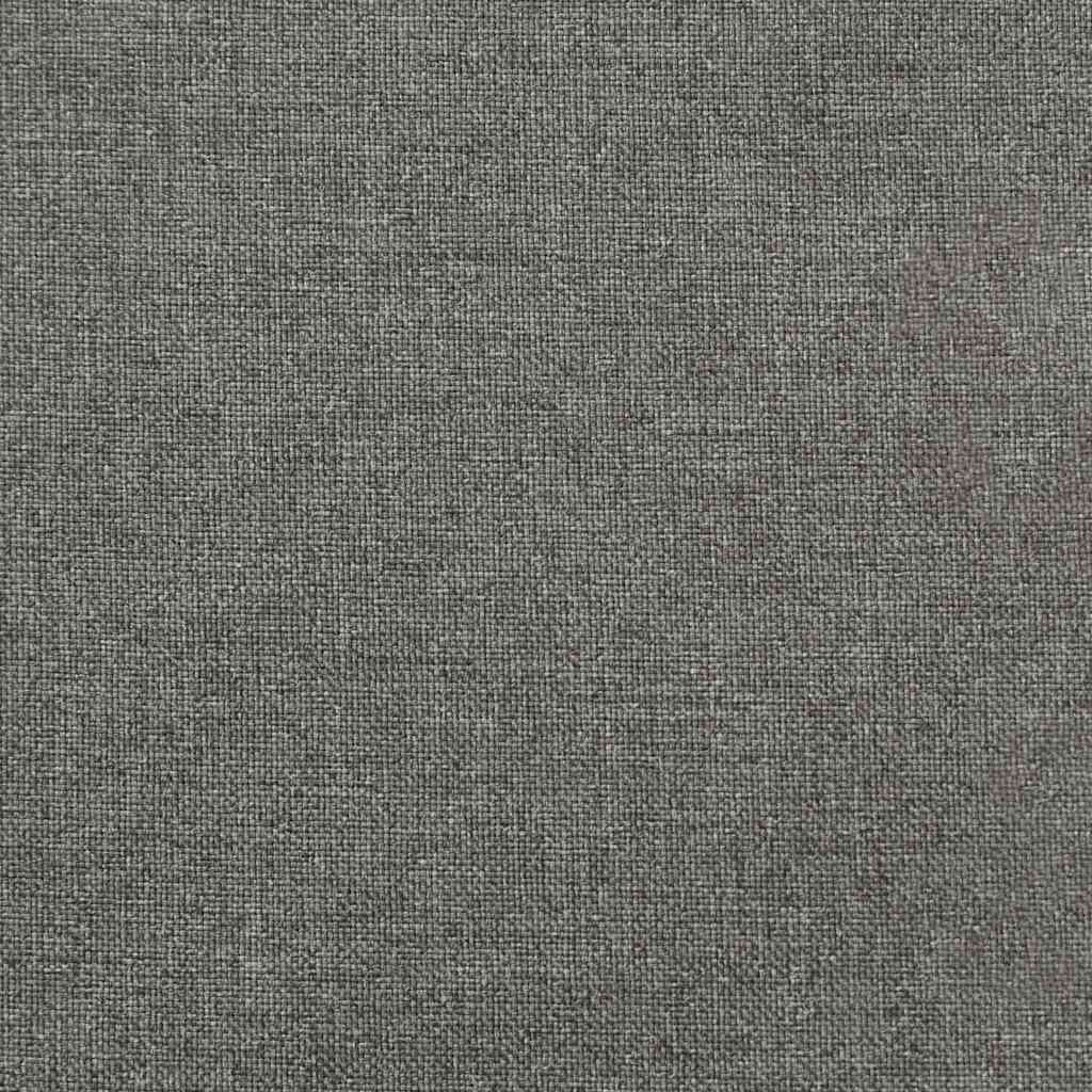 Sonnenliegen-Auflage Melange Dunkelgrau 186x58x4 cm Stoff
