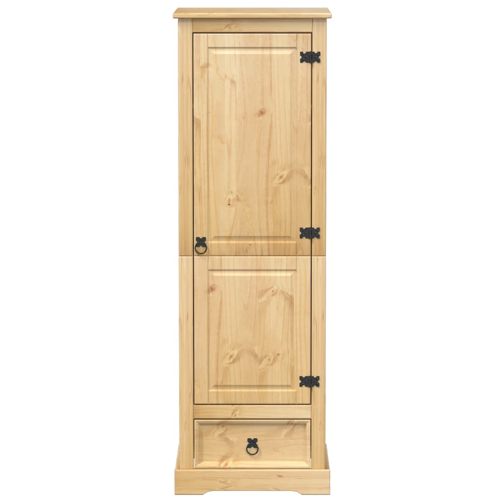 Kleiderschrank Corona 55x50x170 cm Massivholz Kiefer