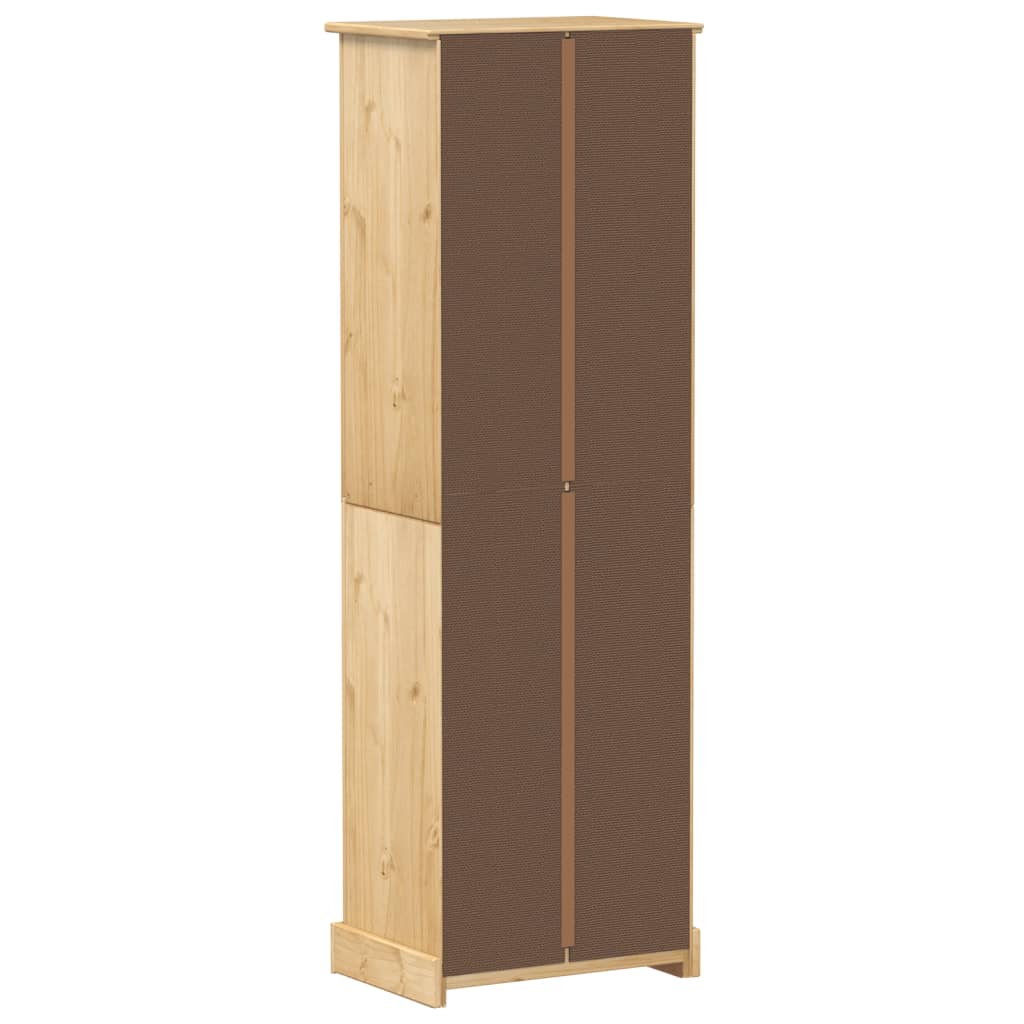 Wardrobe Corona 55x38x170 cm solid pine wood